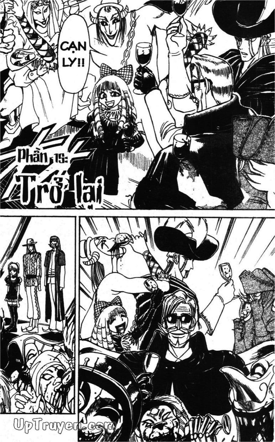 Truyện Tranh Gánh Xiếc Quái Dị - Karakuri Circus trang 5