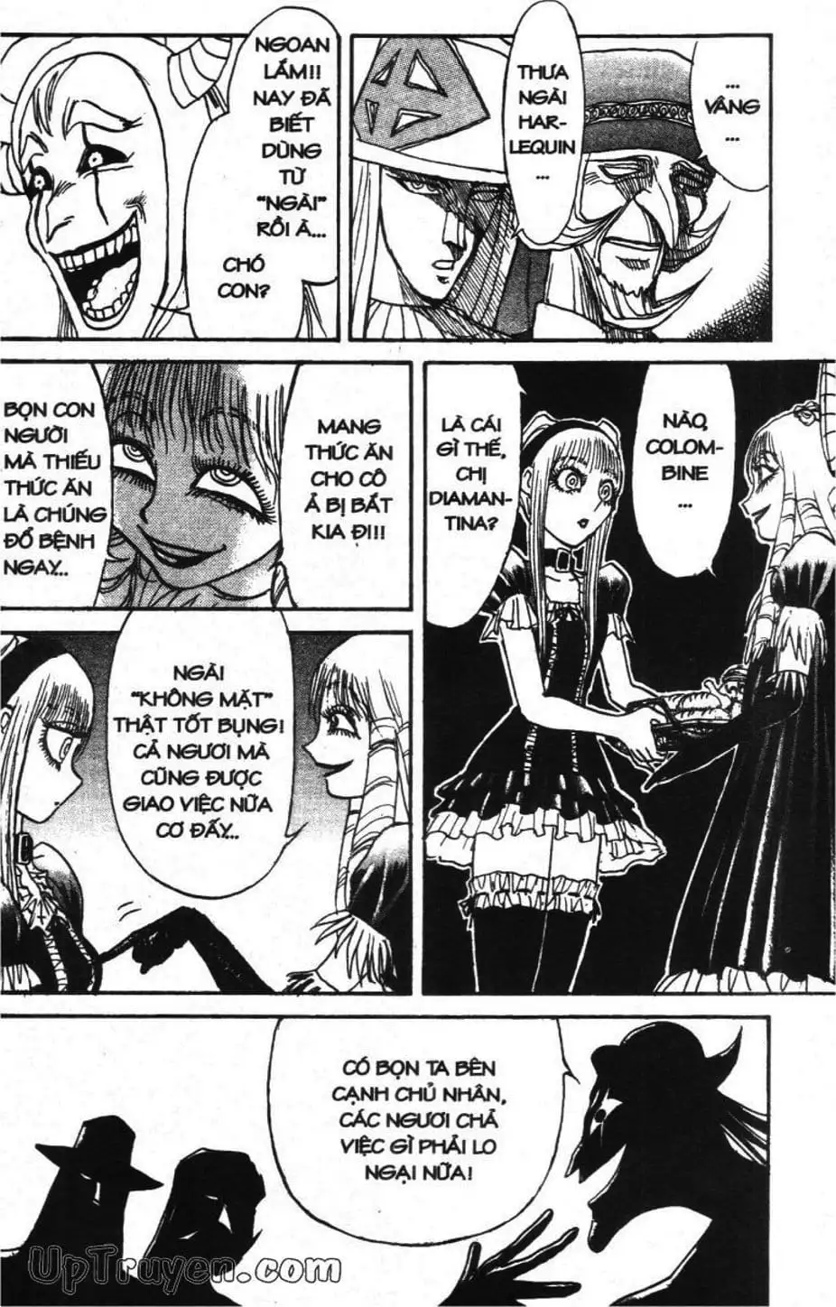 Truyện Tranh Gánh Xiếc Quái Dị - Karakuri Circus trang 5