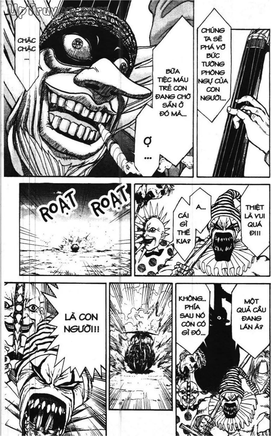 Truyện Tranh Gánh Xiếc Quái Dị - Karakuri Circus trang 5