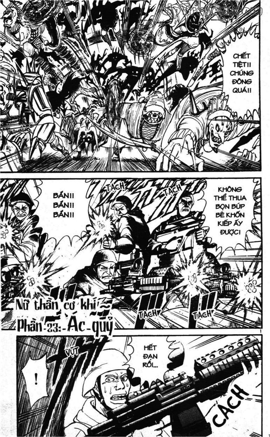 Truyện Tranh Gánh Xiếc Quái Dị - Karakuri Circus trang 5