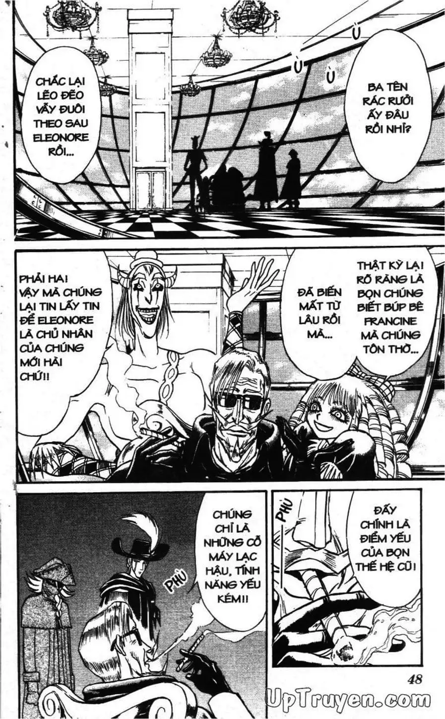 Truyện Tranh Gánh Xiếc Quái Dị - Karakuri Circus trang 5