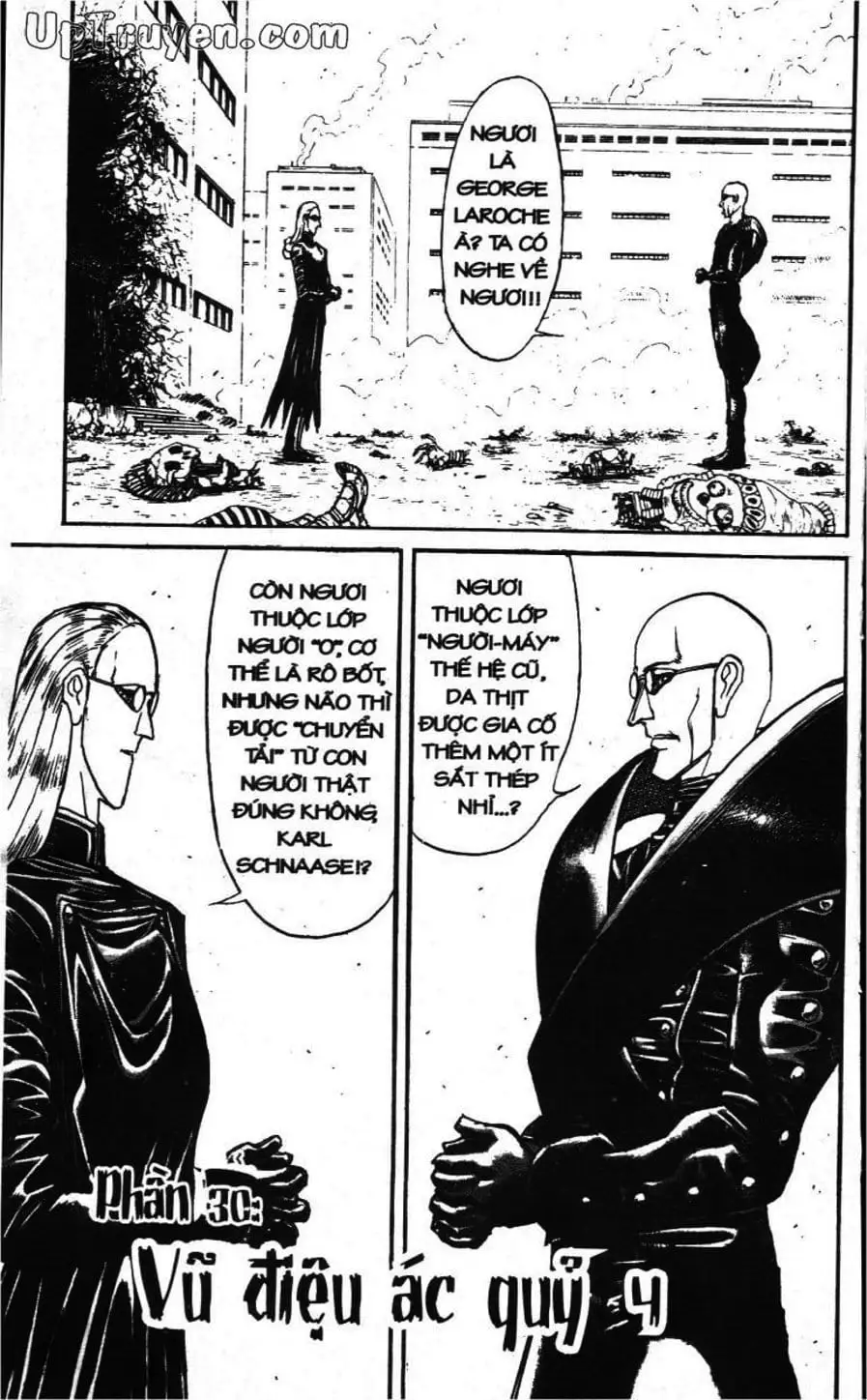 Truyện Tranh Gánh Xiếc Quái Dị - Karakuri Circus trang 5