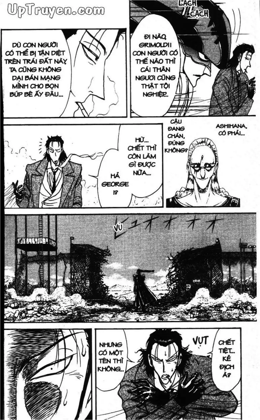 Truyện Tranh Gánh Xiếc Quái Dị - Karakuri Circus trang 5