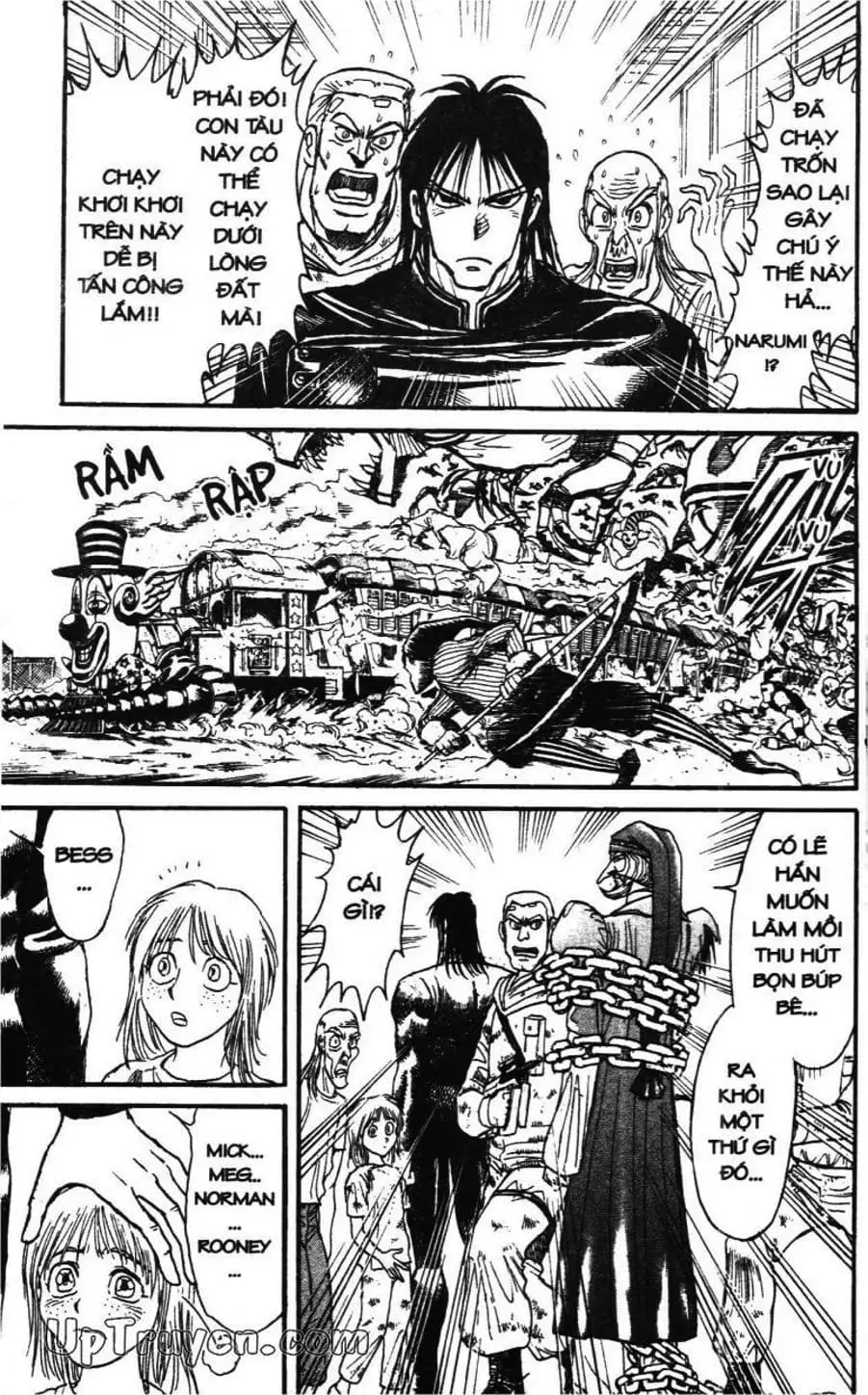 Truyện Tranh Gánh Xiếc Quái Dị - Karakuri Circus trang 5