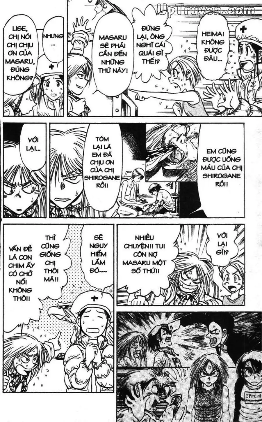 Truyện Tranh Gánh Xiếc Quái Dị - Karakuri Circus trang 5