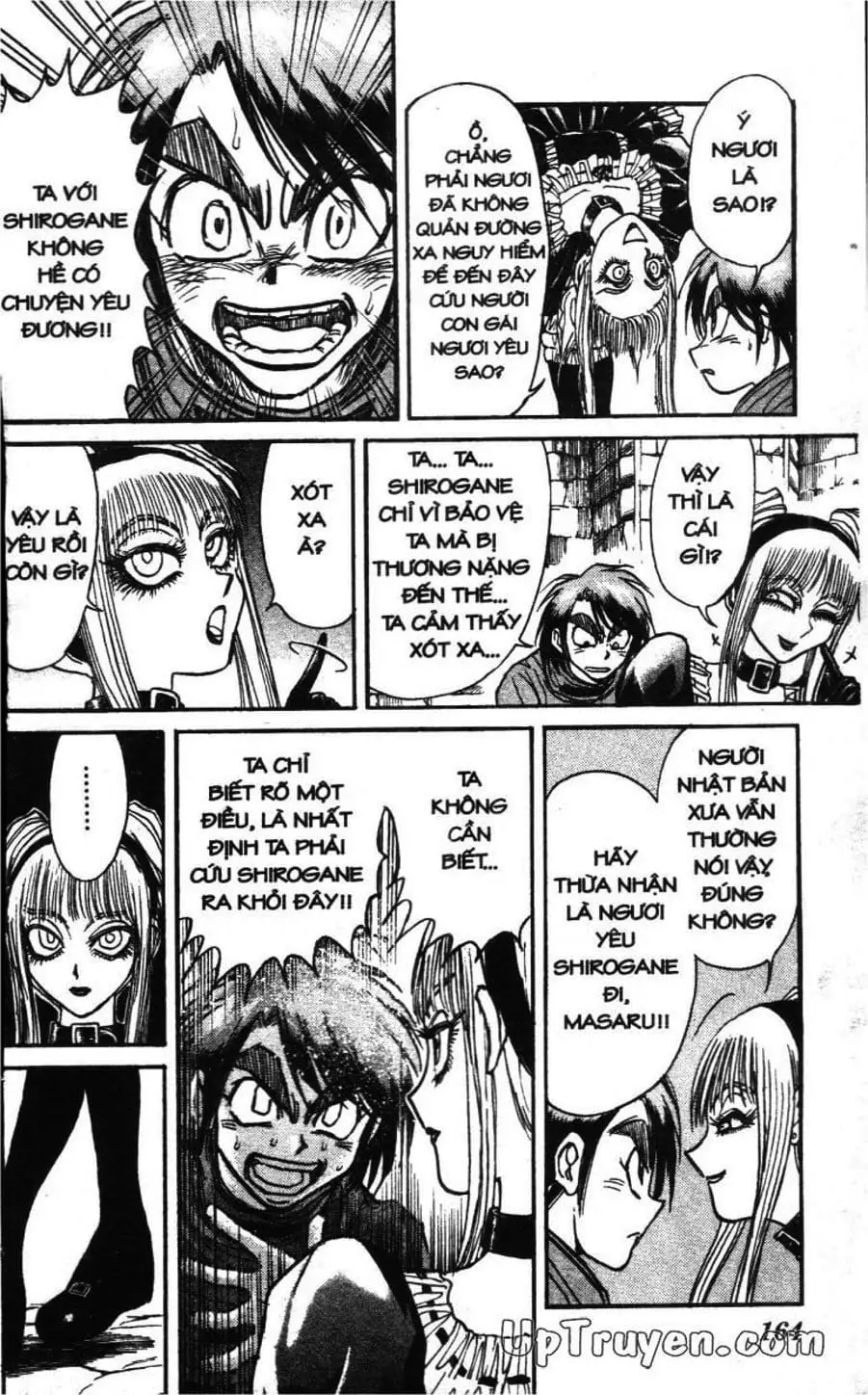 Truyện Tranh Gánh Xiếc Quái Dị - Karakuri Circus trang 5