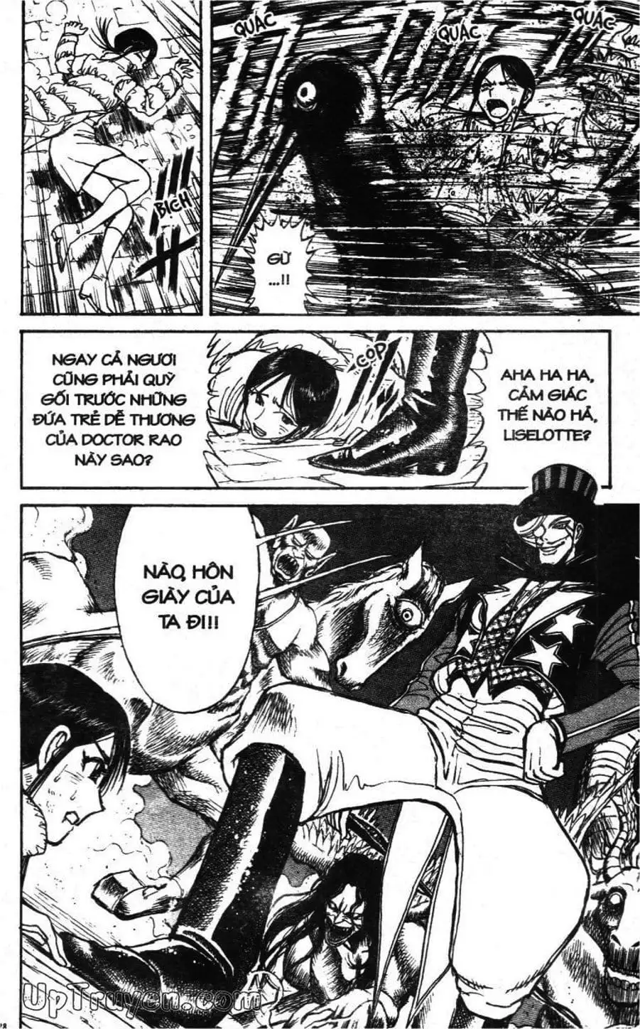 Truyện Tranh Gánh Xiếc Quái Dị - Karakuri Circus trang 5