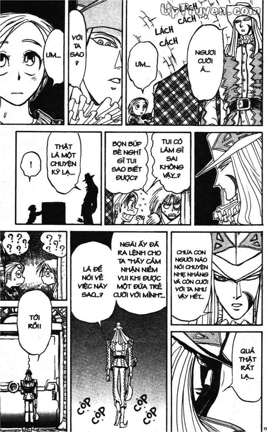 Truyện Tranh Gánh Xiếc Quái Dị - Karakuri Circus trang 5