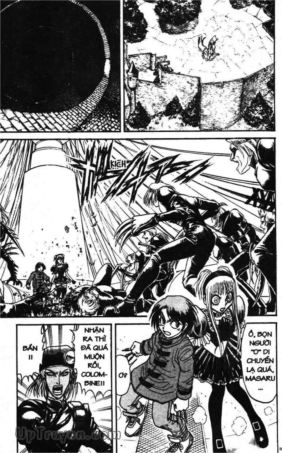 Truyện Tranh Gánh Xiếc Quái Dị - Karakuri Circus trang 5