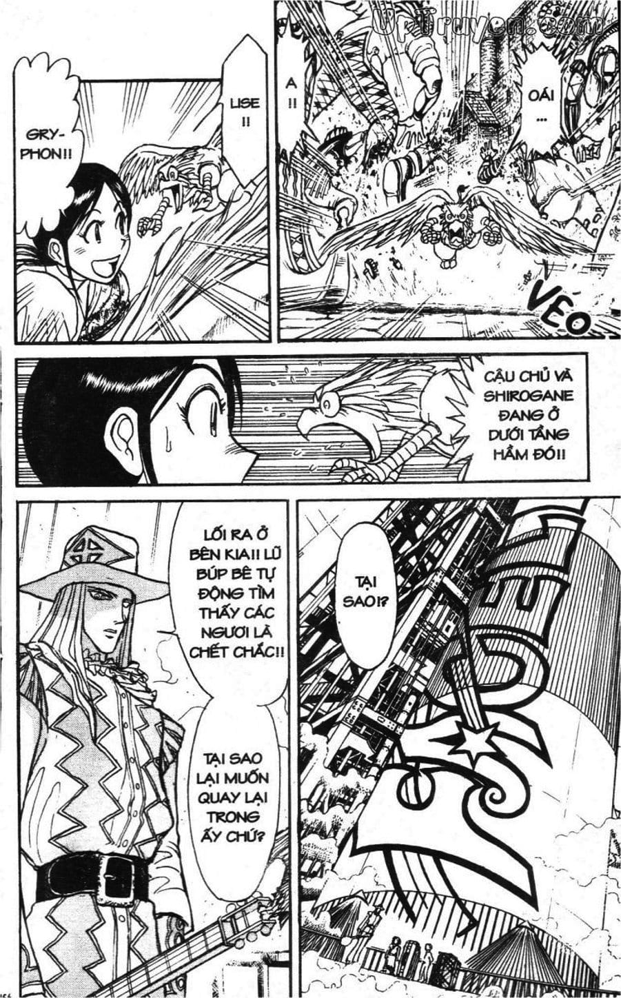 Truyện Tranh Gánh Xiếc Quái Dị - Karakuri Circus trang 5