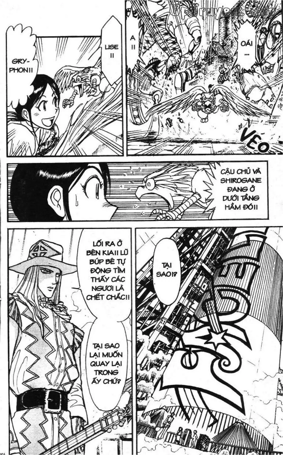 Truyện Tranh Gánh Xiếc Quái Dị - Karakuri Circus trang 5