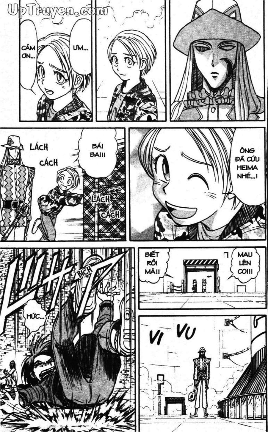 Truyện Tranh Gánh Xiếc Quái Dị - Karakuri Circus trang 5