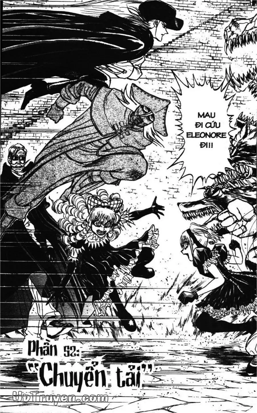 Truyện Tranh Gánh Xiếc Quái Dị - Karakuri Circus trang 5