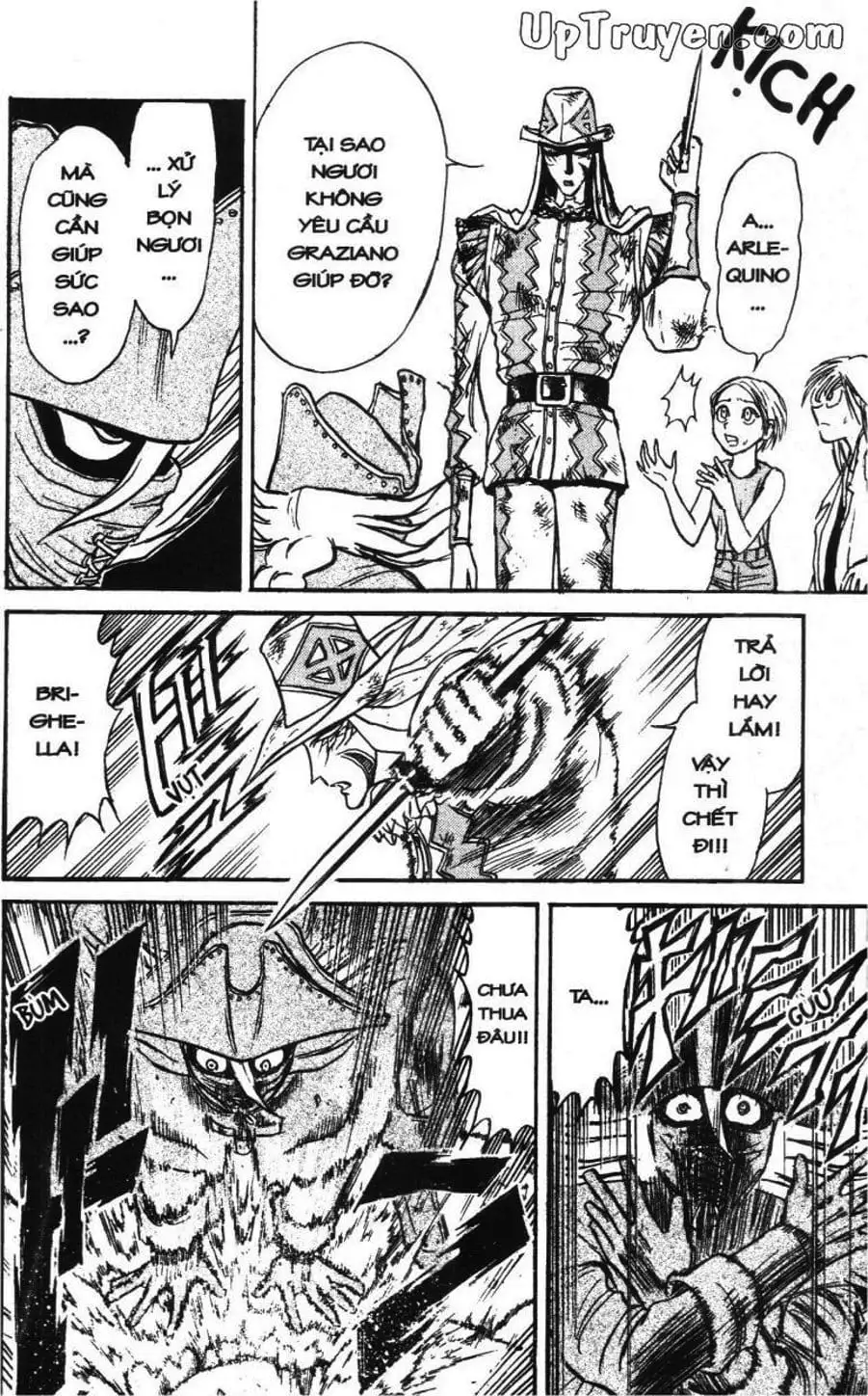 Truyện Tranh Gánh Xiếc Quái Dị - Karakuri Circus trang 5