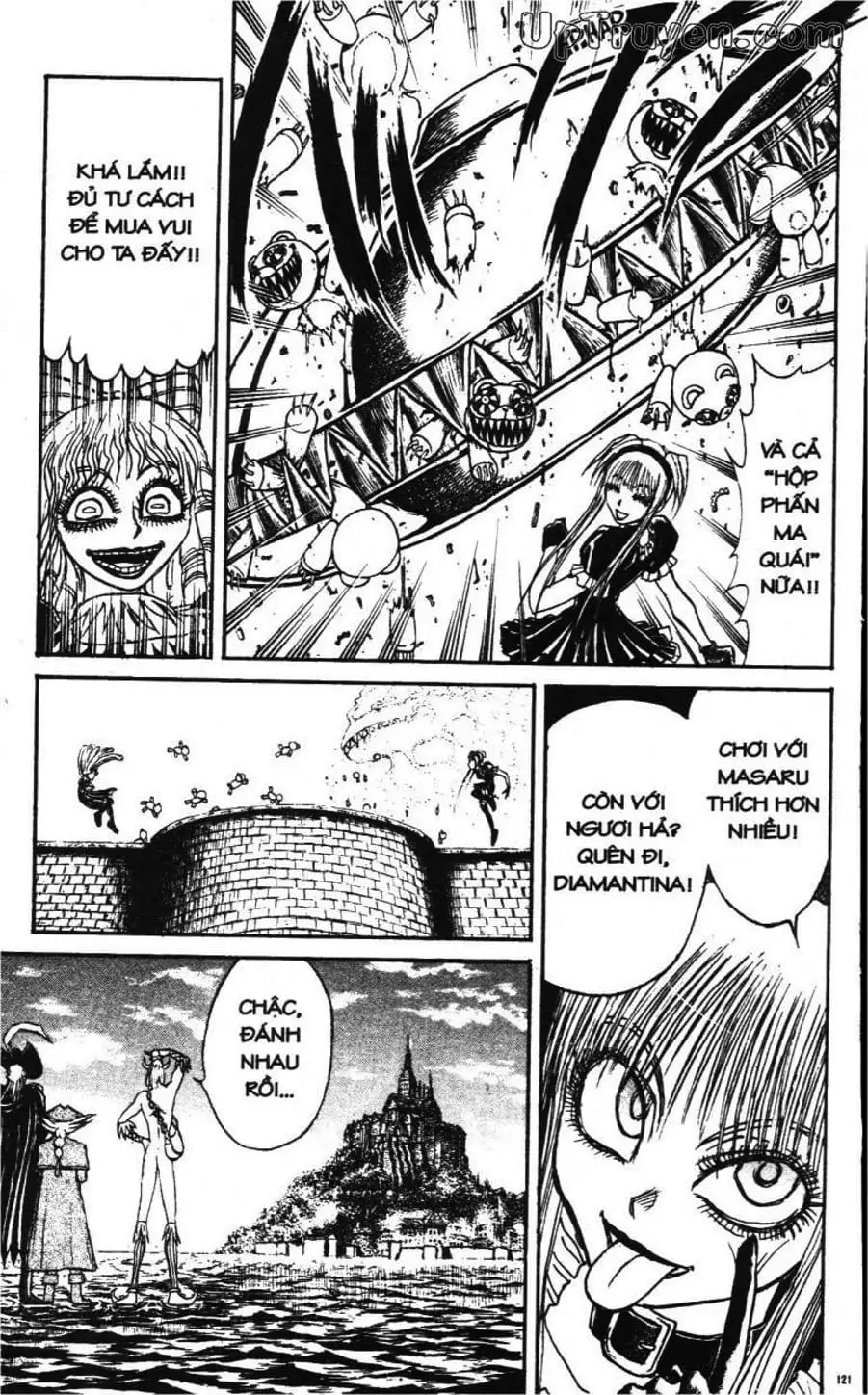 Truyện Tranh Gánh Xiếc Quái Dị - Karakuri Circus trang 5