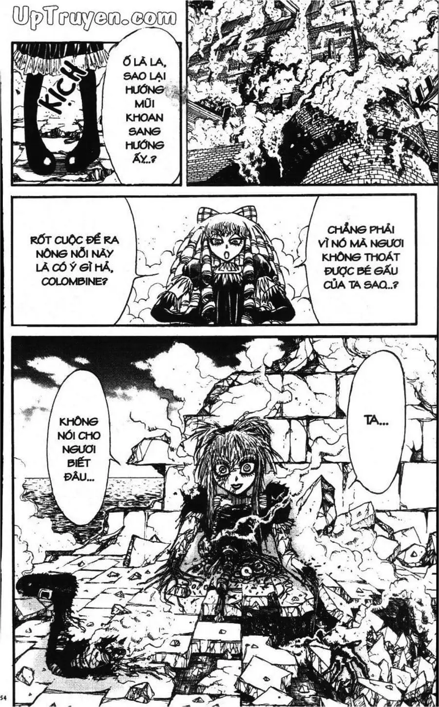 Truyện Tranh Gánh Xiếc Quái Dị - Karakuri Circus trang 5