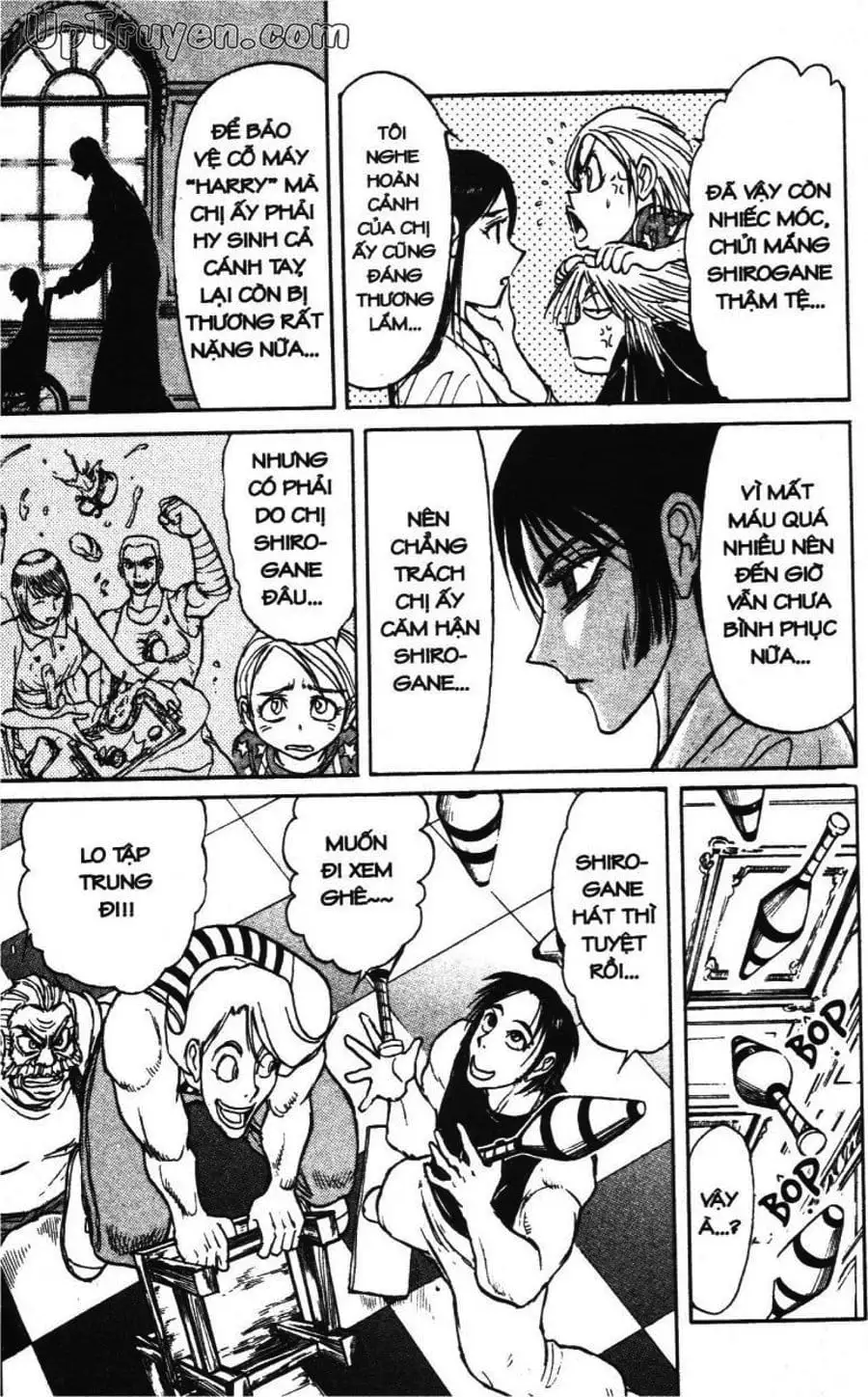 Truyện Tranh Gánh Xiếc Quái Dị - Karakuri Circus trang 5