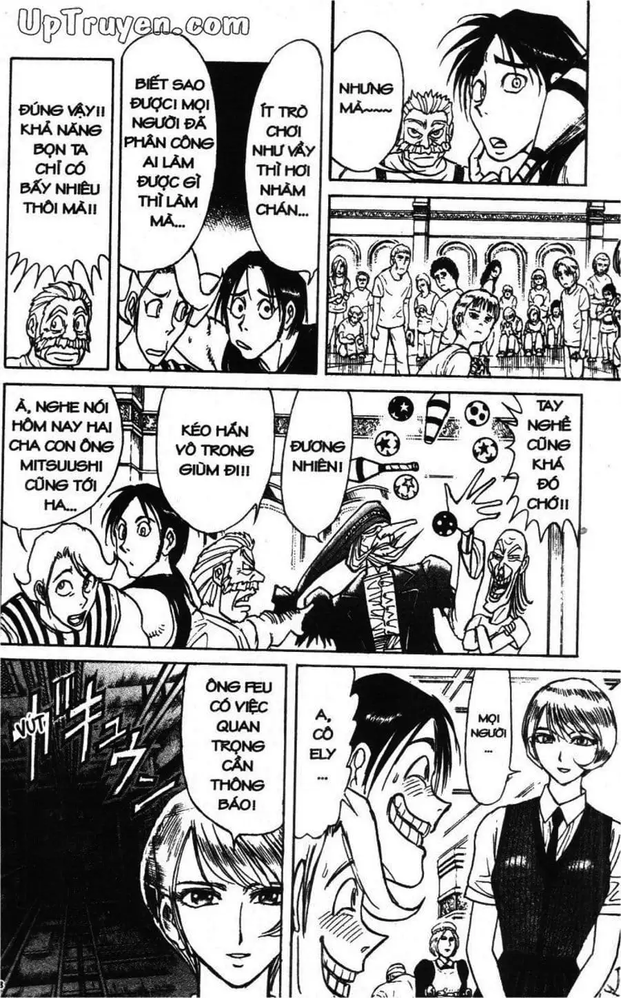 Truyện Tranh Gánh Xiếc Quái Dị - Karakuri Circus trang 5