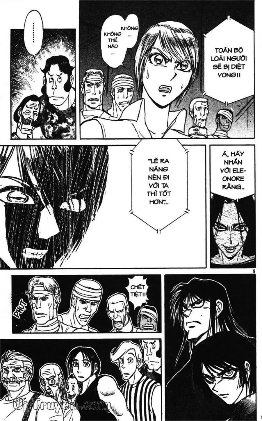 Truyện Tranh Gánh Xiếc Quái Dị - Karakuri Circus trang 5