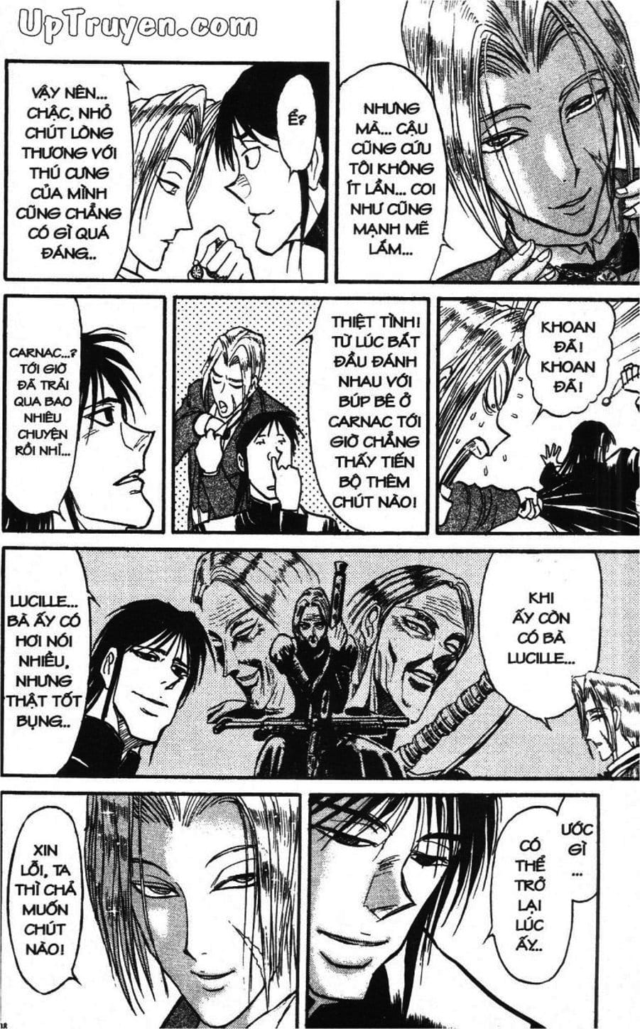 Truyện Tranh Gánh Xiếc Quái Dị - Karakuri Circus trang 5