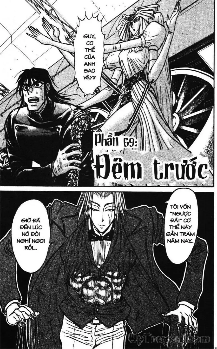 Truyện Tranh Gánh Xiếc Quái Dị - Karakuri Circus trang 5