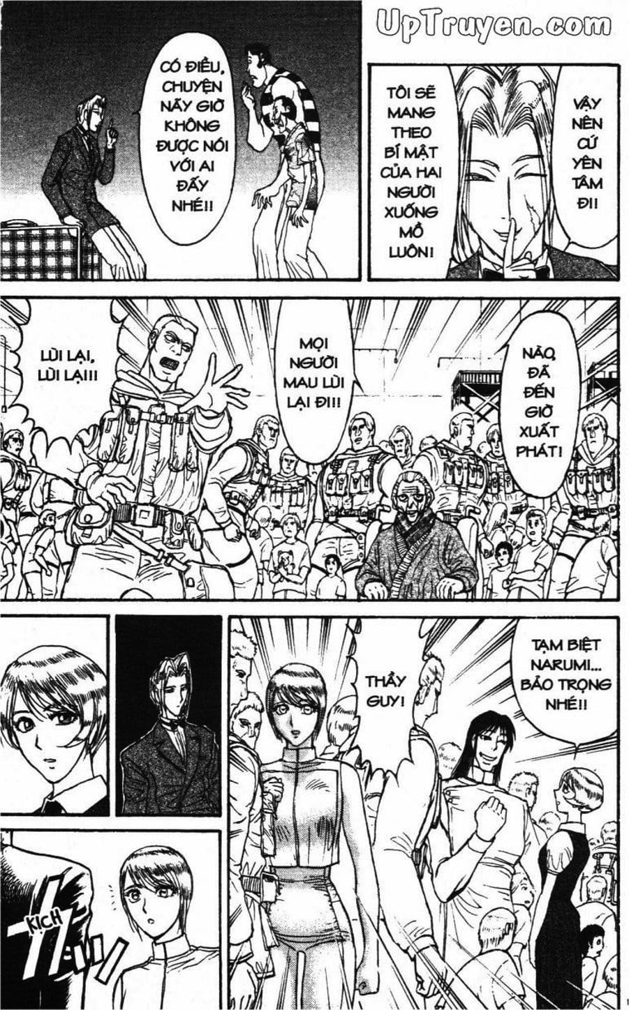 Truyện Tranh Gánh Xiếc Quái Dị - Karakuri Circus trang 5