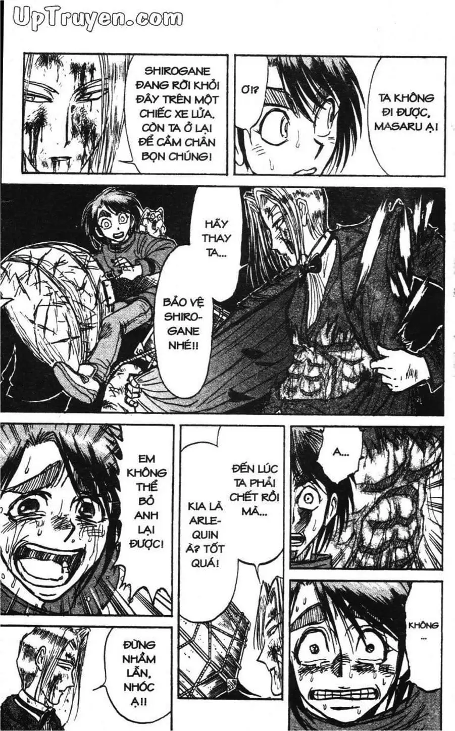 Truyện Tranh Gánh Xiếc Quái Dị - Karakuri Circus trang 5