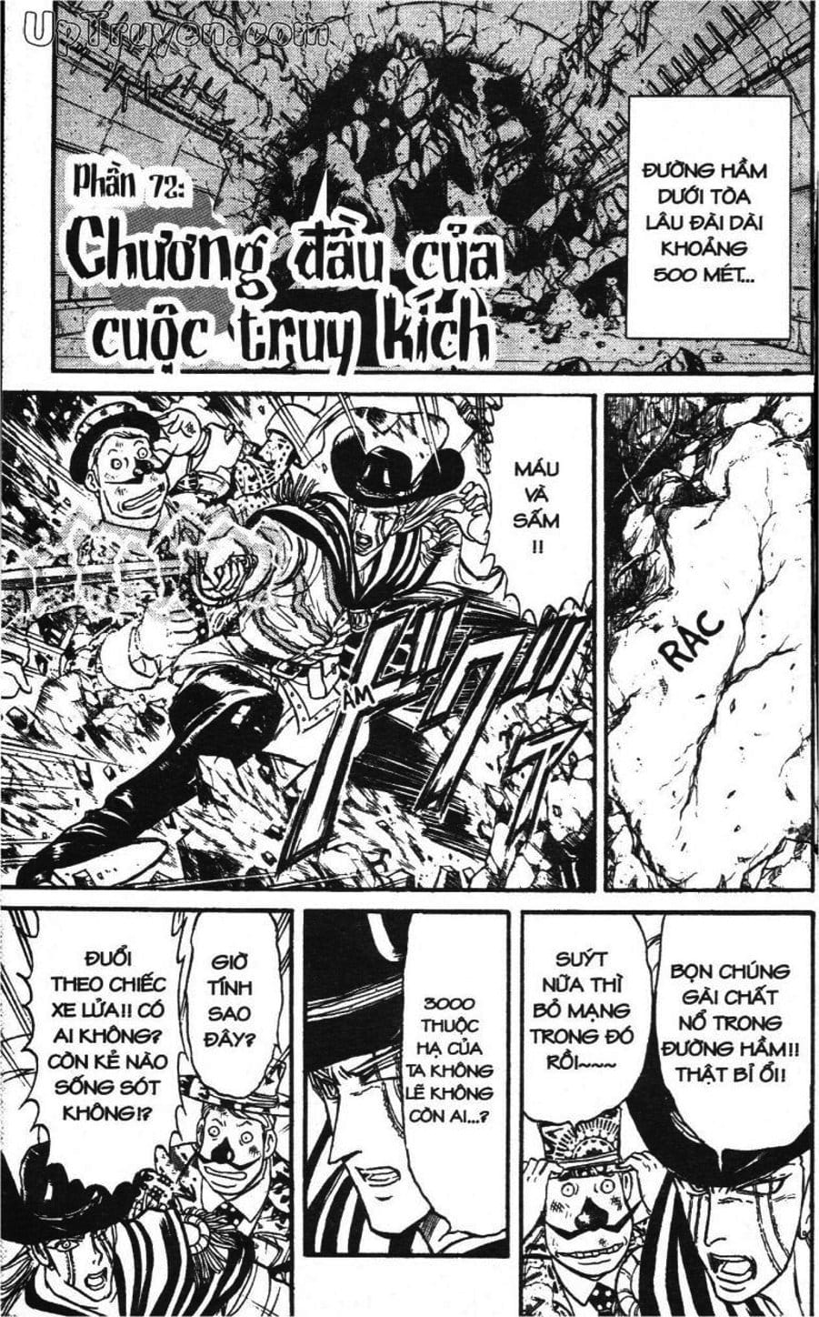 Truyện Tranh Gánh Xiếc Quái Dị - Karakuri Circus trang 5