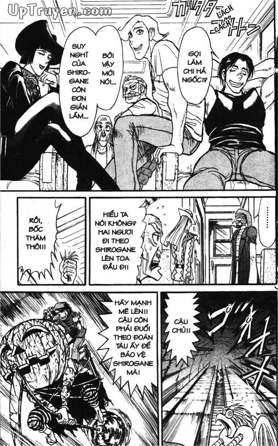 Truyện Tranh Gánh Xiếc Quái Dị - Karakuri Circus trang 5