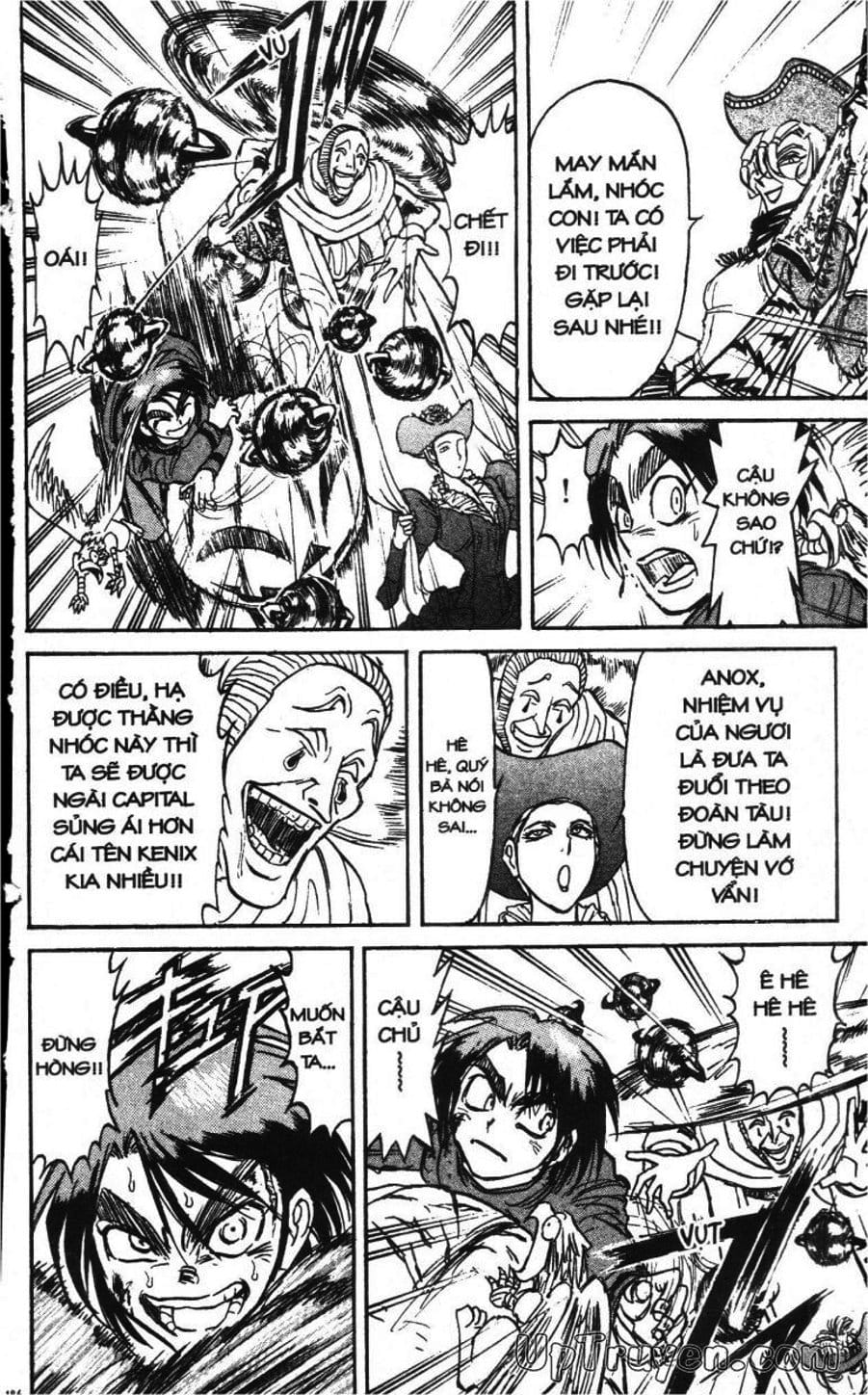 Truyện Tranh Gánh Xiếc Quái Dị - Karakuri Circus trang 5