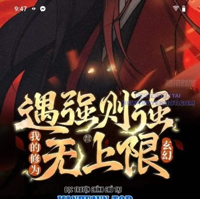 Truyện Tranh Gặp Mạnh Thì Càng Mạnh, Tu Vi Của Ta Không Giới Hạn trang 9
