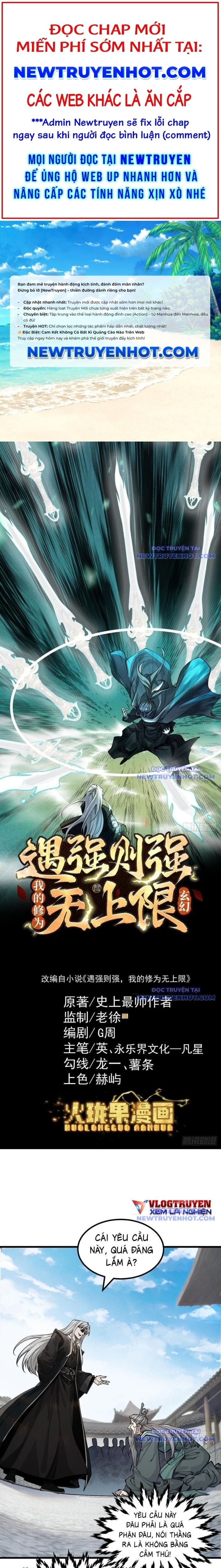 Truyện Tranh Gặp Mạnh Thì Càng Mạnh, Tu Vi Của Ta Không Giới Hạn trang 9