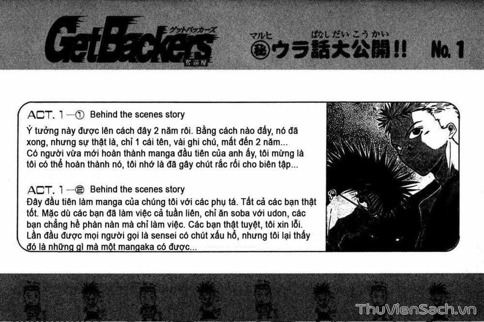 Truyện Tranh Người Thu Hồi - Get Backers trang 8