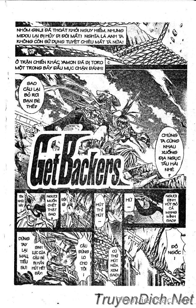 Truyện Tranh Người Thu Hồi - Get Backers trang 8