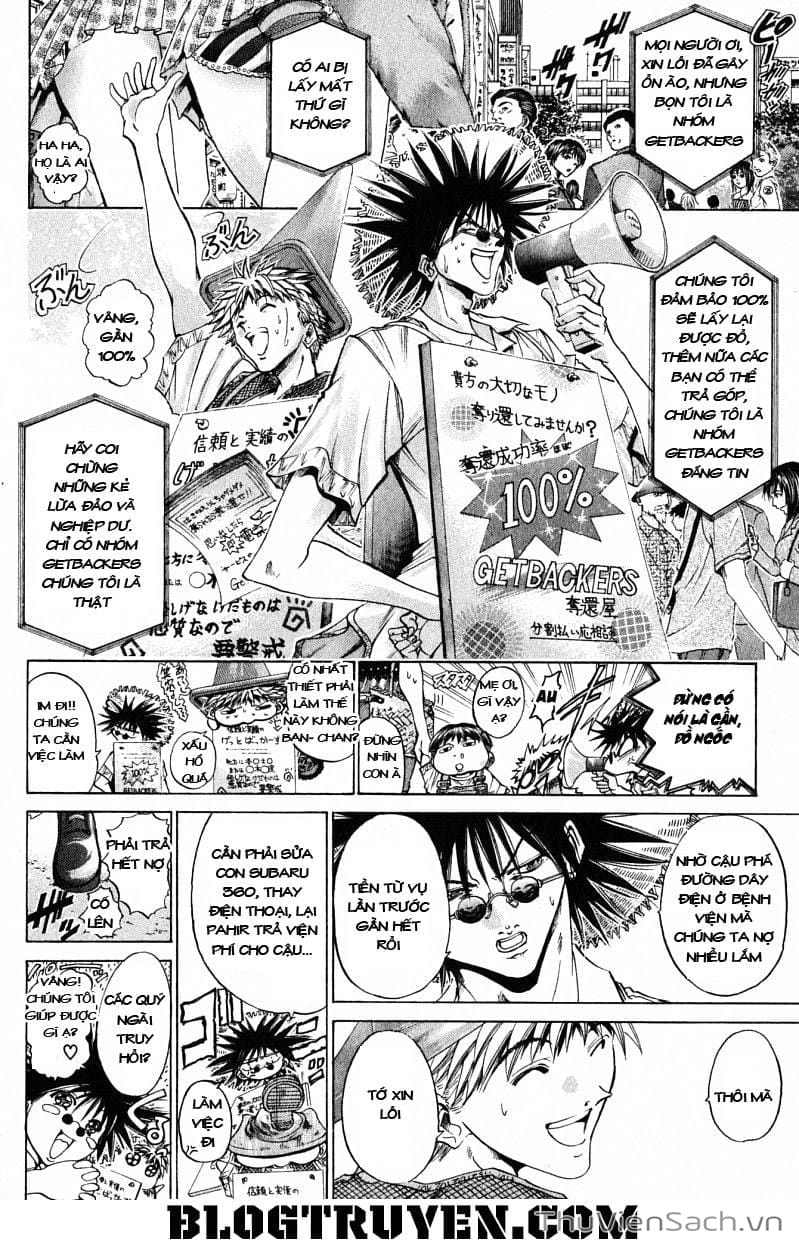 Truyện Tranh Người Thu Hồi - Get Backers trang 8