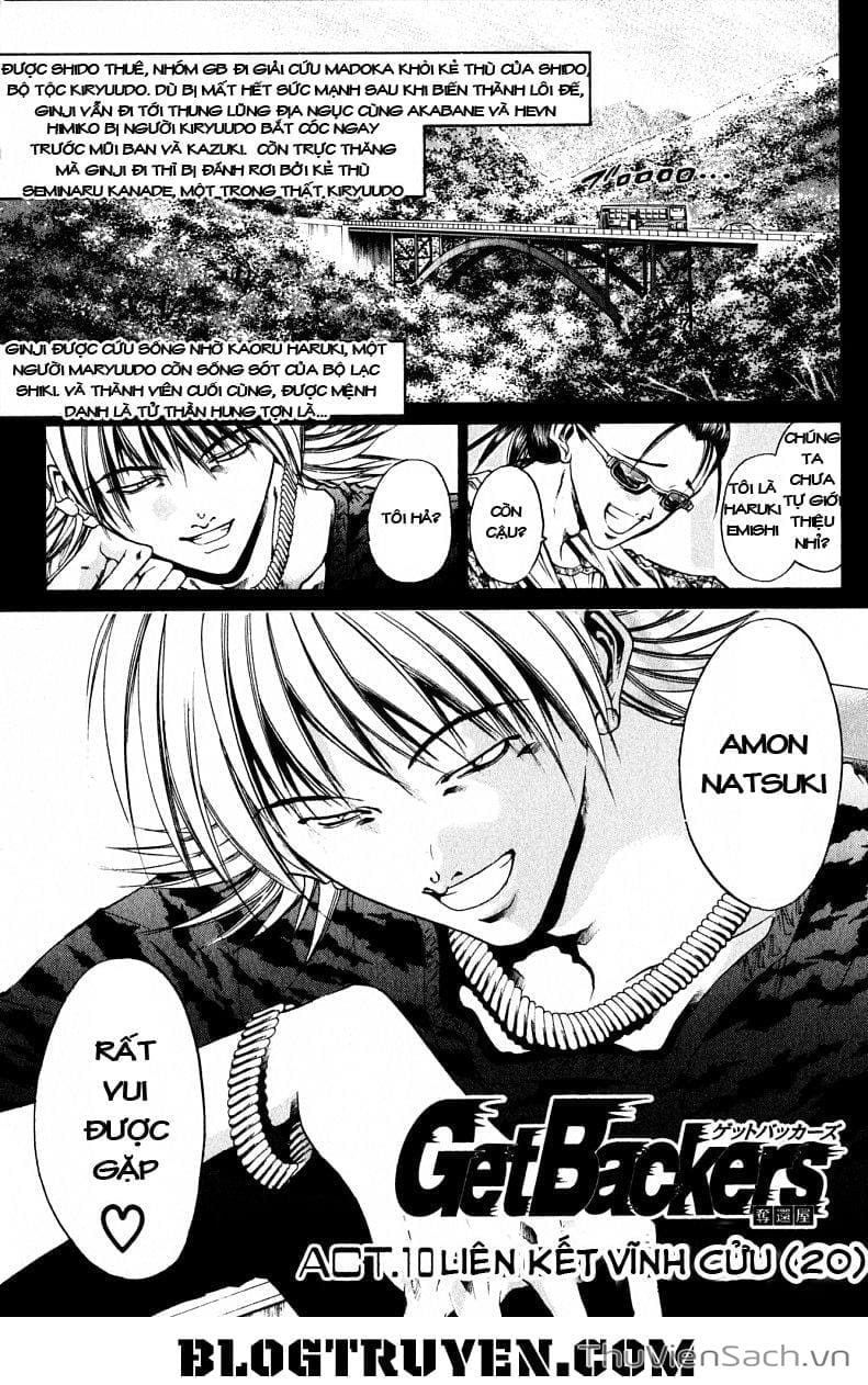 Truyện Tranh Người Thu Hồi - Get Backers trang 8