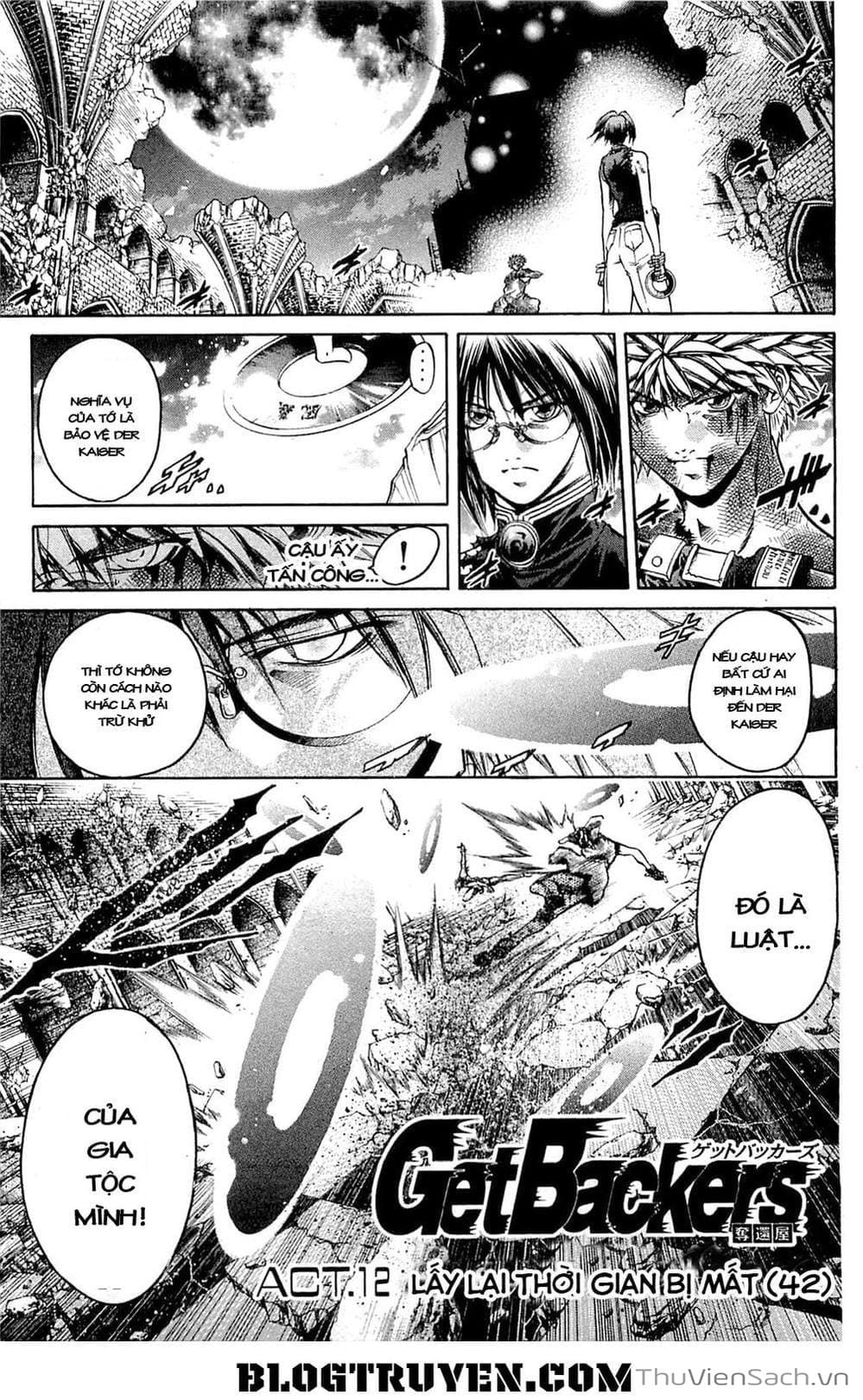 Truyện Tranh Người Thu Hồi - Get Backers trang 8