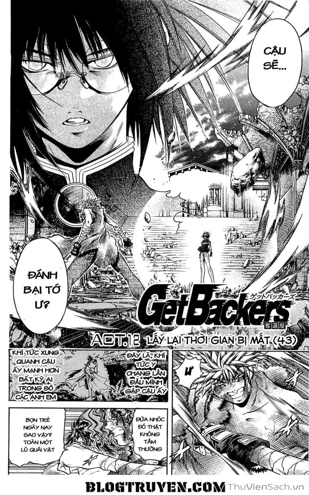 Truyện Tranh Người Thu Hồi - Get Backers trang 8