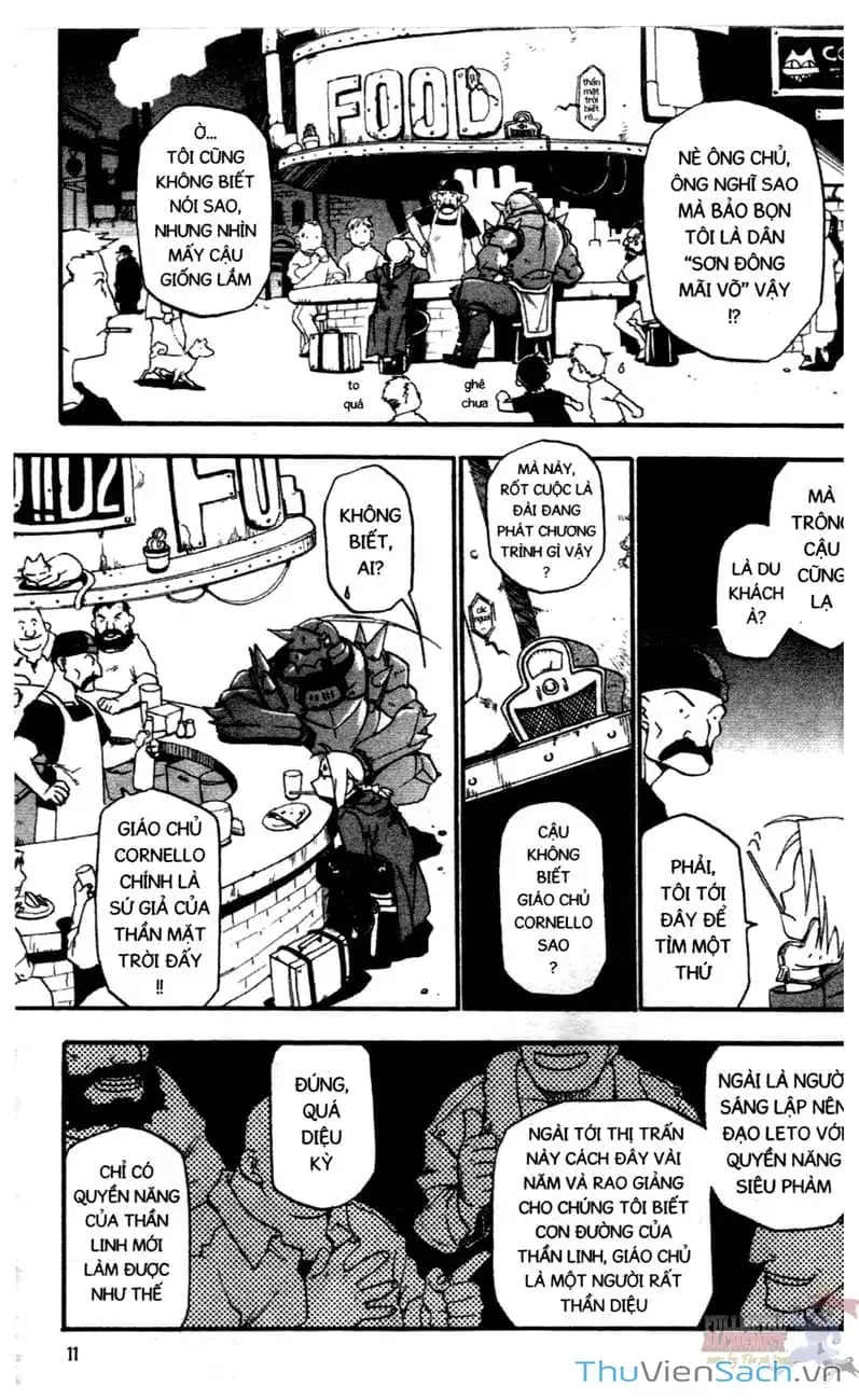 Truyện Tranh Giả Kim Thuật Sư trang 4