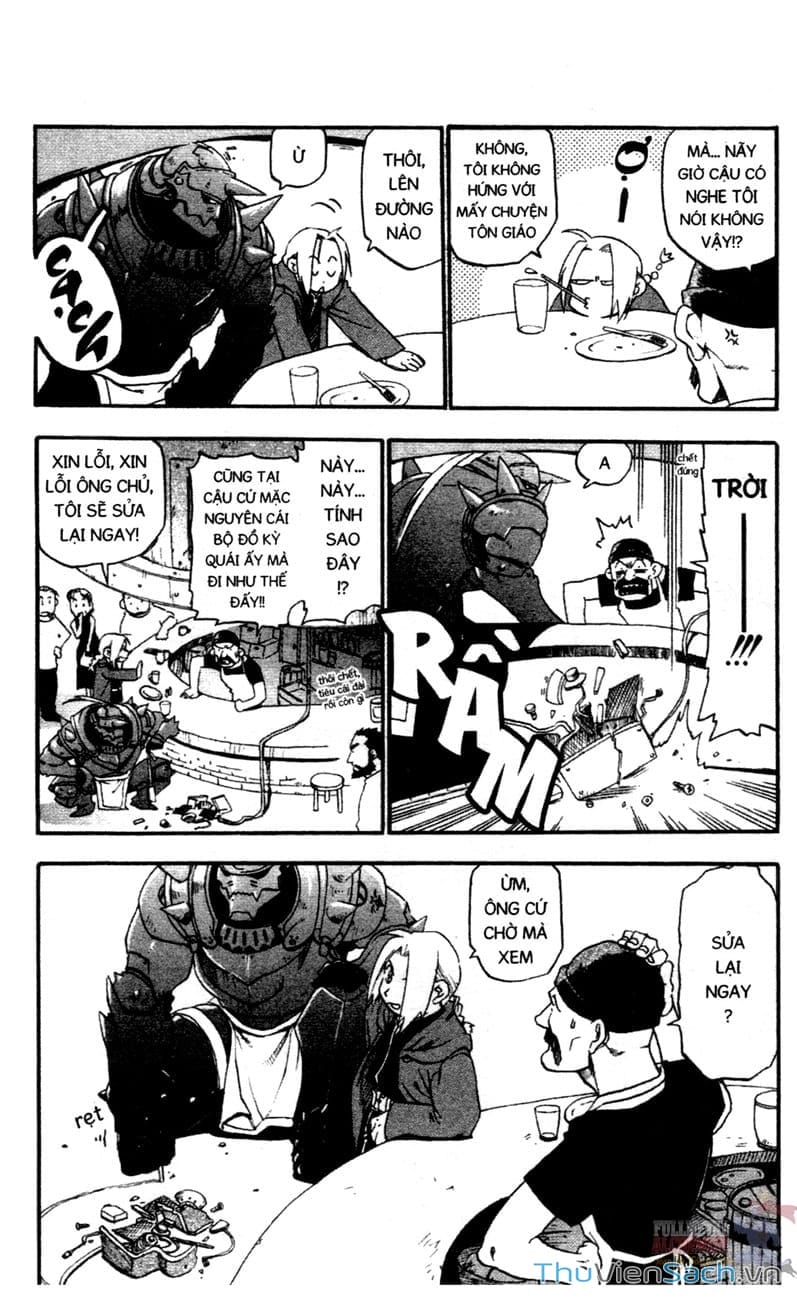 Truyện Tranh Giả Kim Thuật Sư trang 4