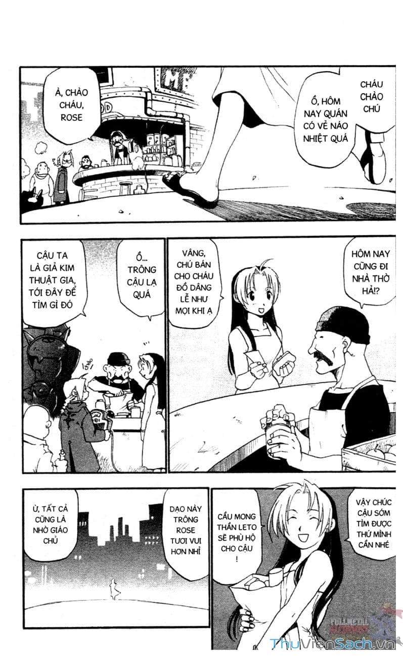 Truyện Tranh Giả Kim Thuật Sư trang 4