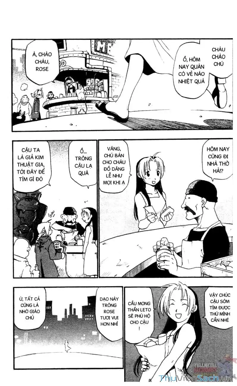 Truyện Tranh Giả Kim Thuật Sư trang 4