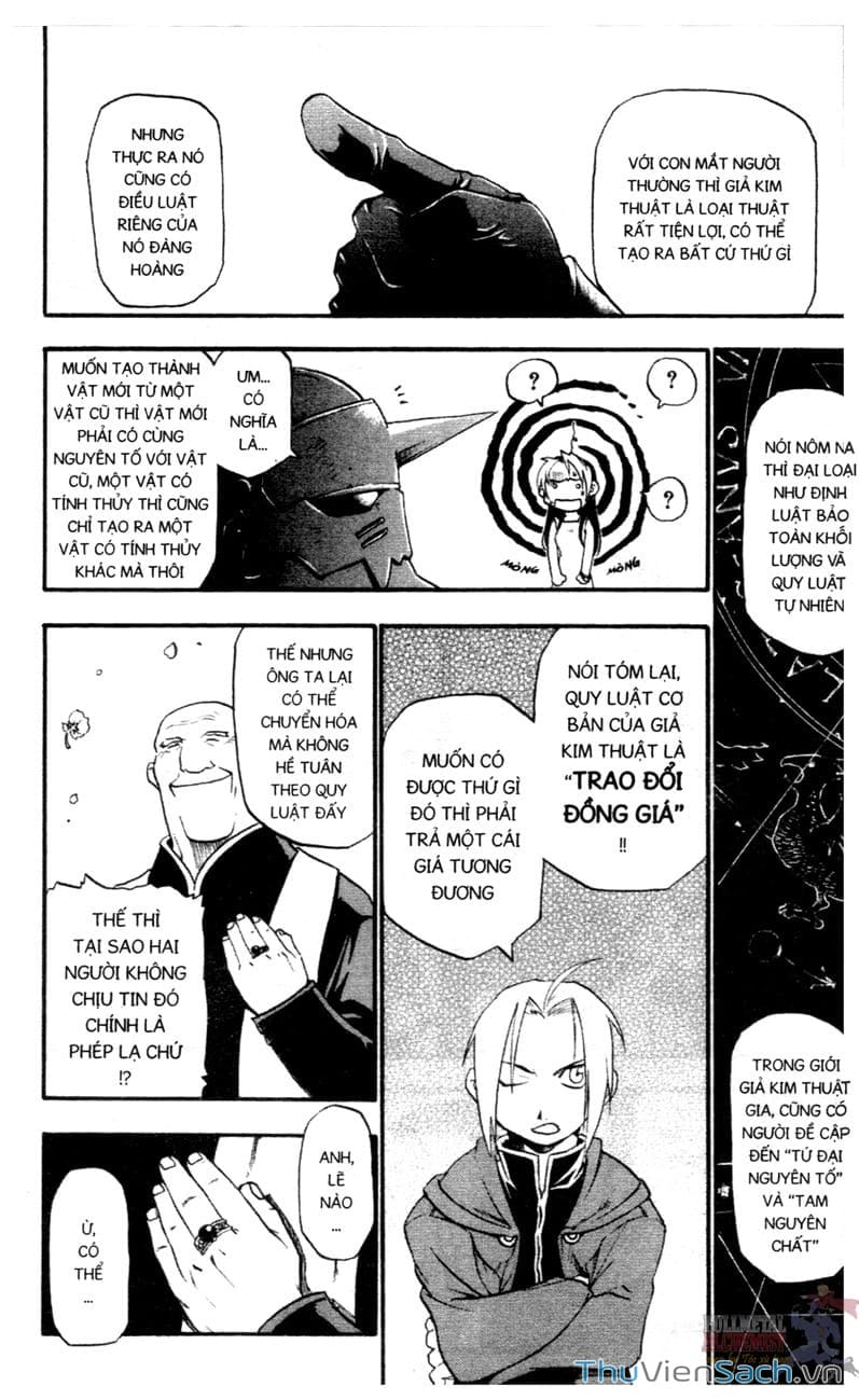 Truyện Tranh Giả Kim Thuật Sư trang 4