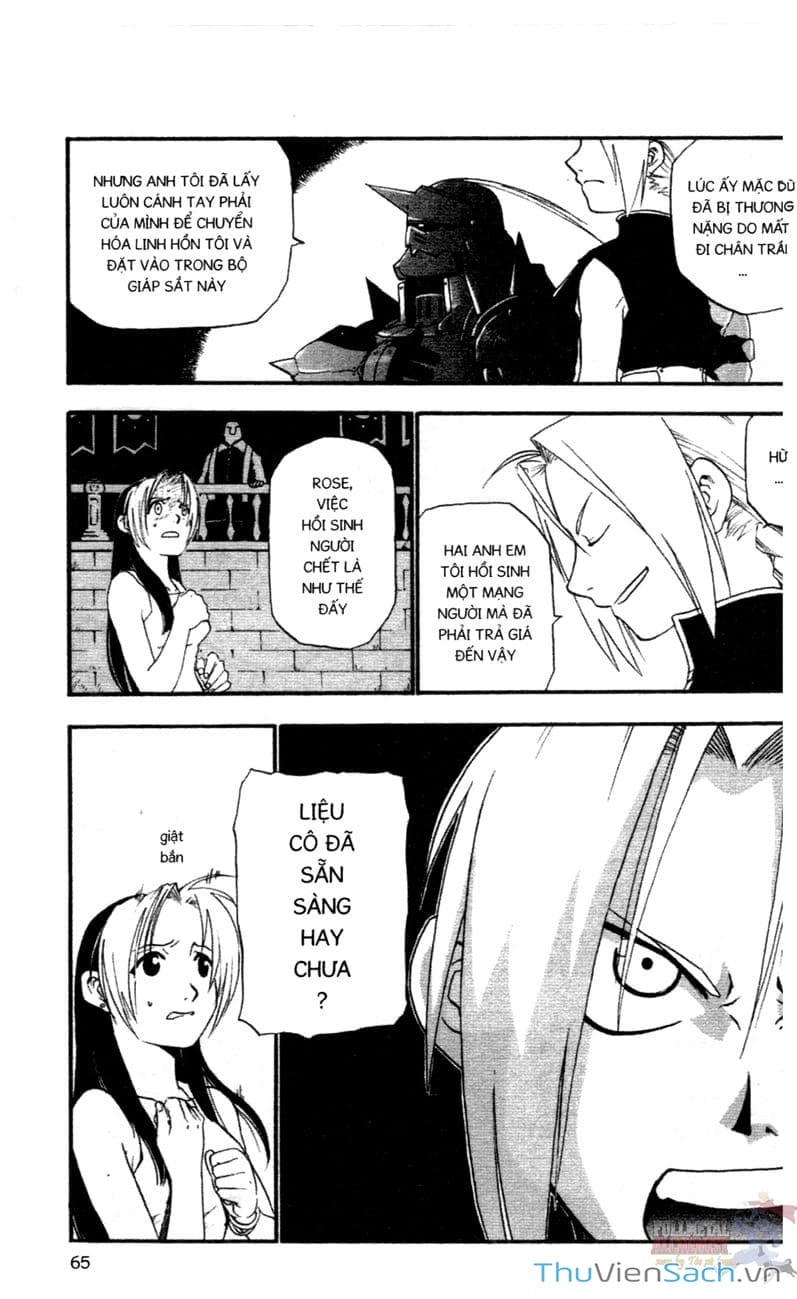 Truyện Tranh Giả Kim Thuật Sư trang 4