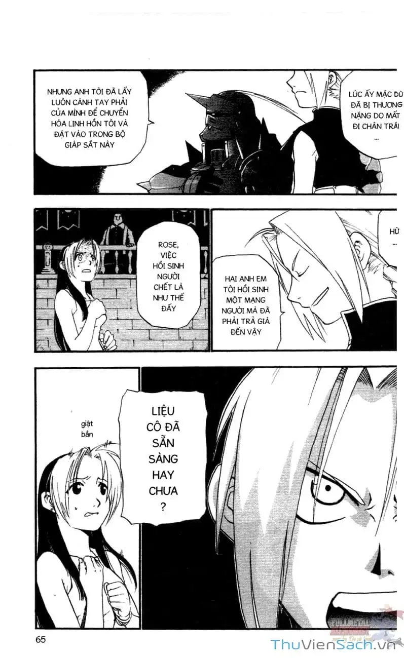 Truyện Tranh Giả Kim Thuật Sư trang 4