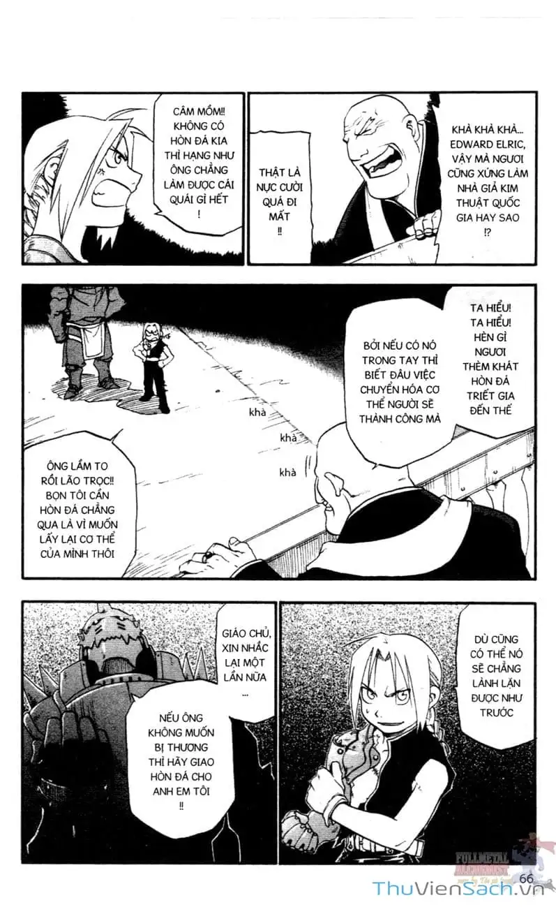 Truyện Tranh Giả Kim Thuật Sư trang 4