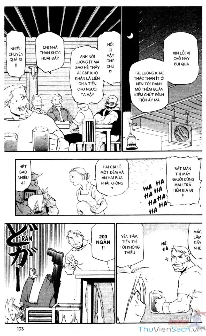 Truyện Tranh Giả Kim Thuật Sư trang 4