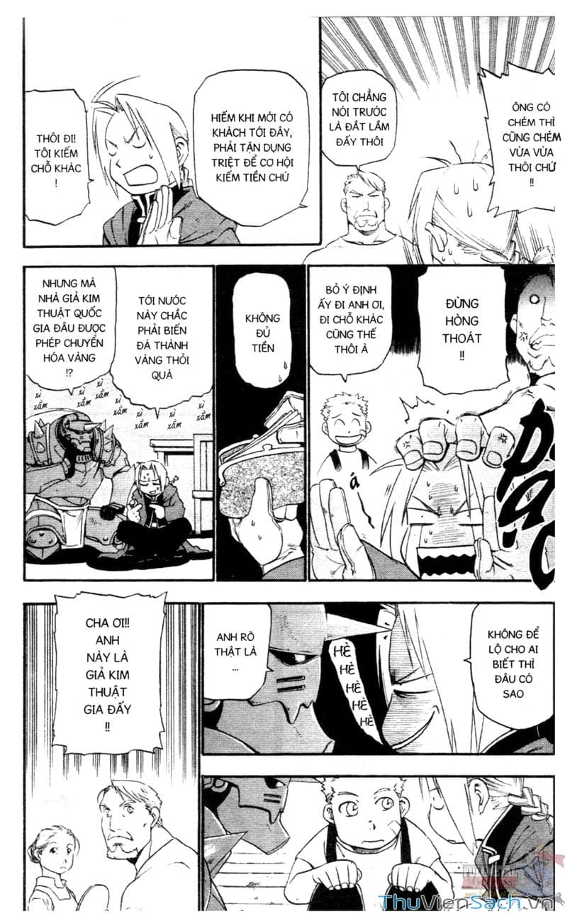 Truyện Tranh Giả Kim Thuật Sư trang 4