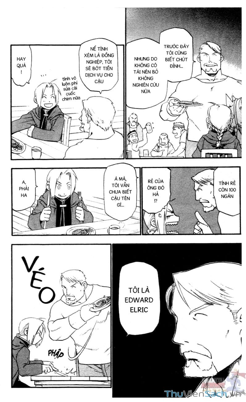 Truyện Tranh Giả Kim Thuật Sư trang 4