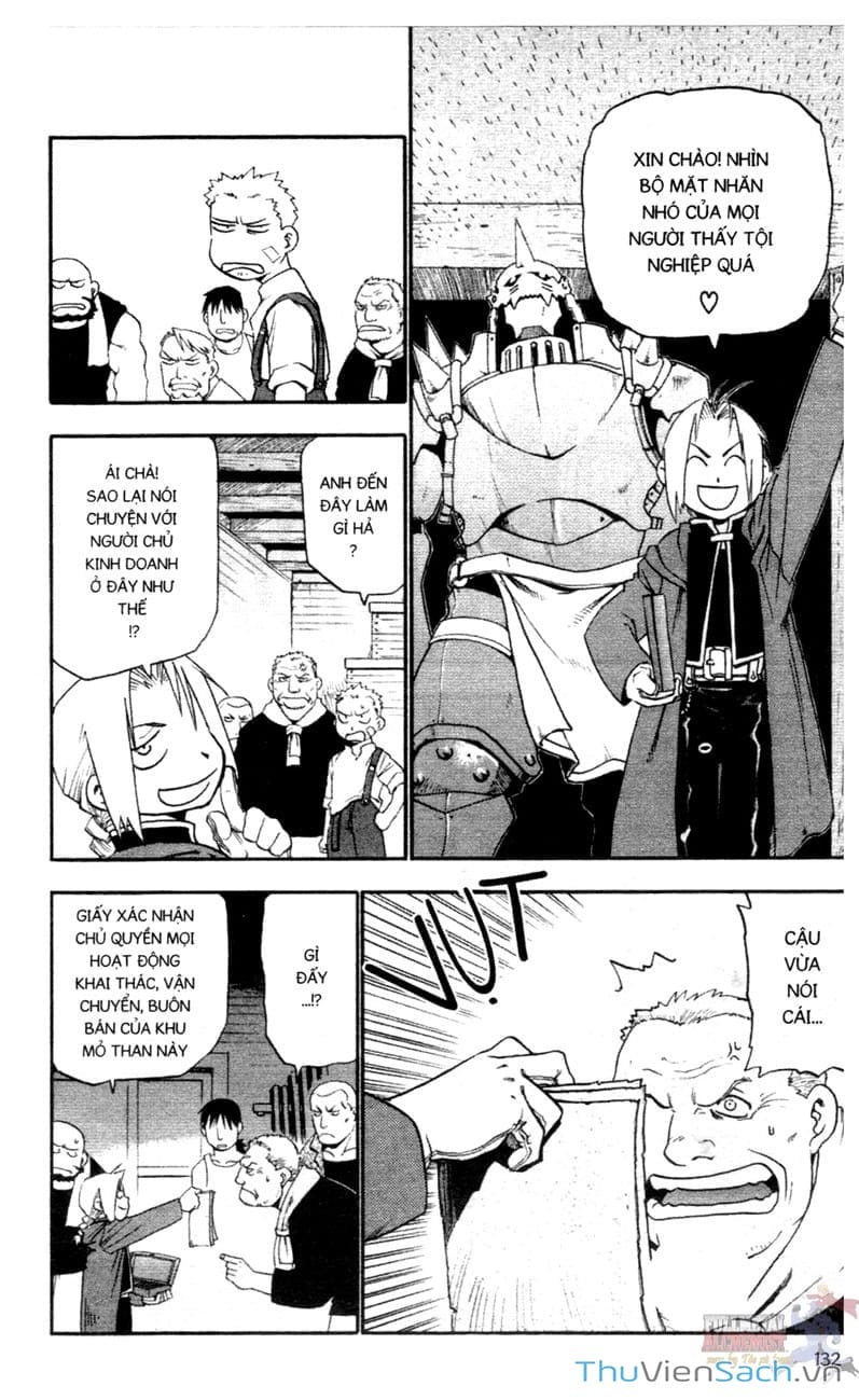 Truyện Tranh Giả Kim Thuật Sư trang 4